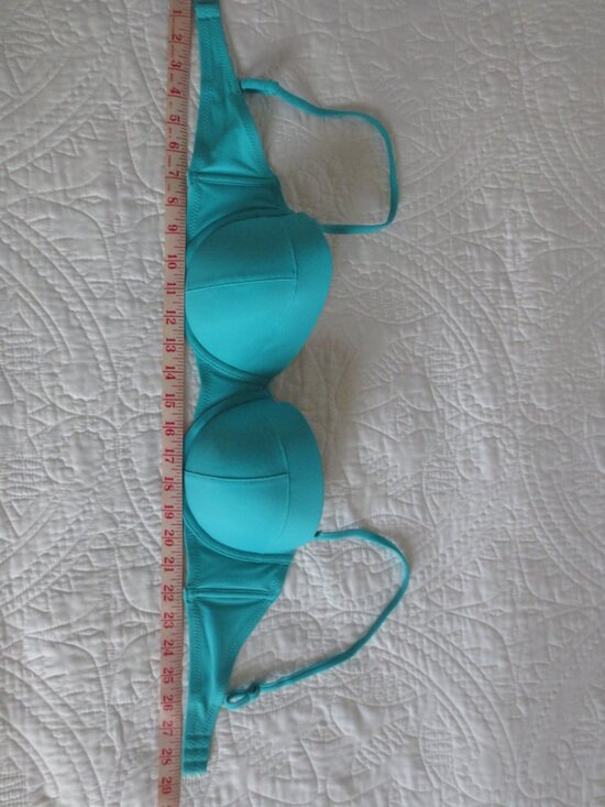 Old Navy 4-Way Convertible Teal Blue Bikini Top - NWOT - Picture 11 of 13